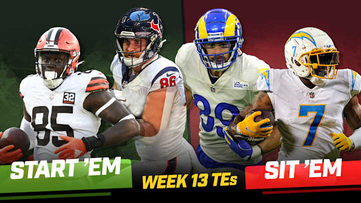 Start ’Em, Sit ’Em Tight Ends Fantasy Football Week 13: Relying on David Njoku Is No Joke