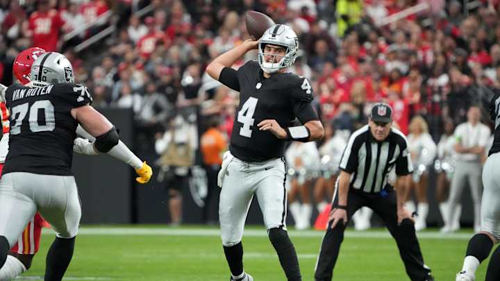 Raiders Offense Struggling in the Third Quarter