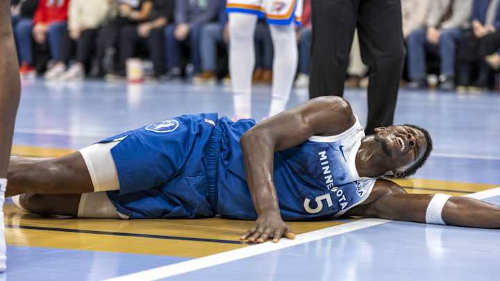 Report: Anthony Edwards 'not seriously hurt' after scary fall Report: Anthony Edwards 'not seriously hurt' after scary fall