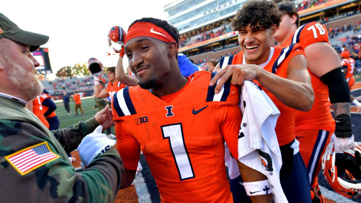 Illinois Receiver Isaiah Williams Named First-Team All-Big Ten