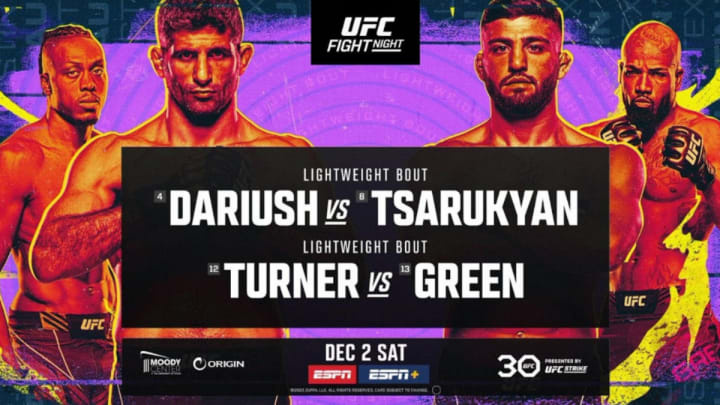 UFC Fight Night Austin Results & Highlights: Tsarukyan Stuns Dariush