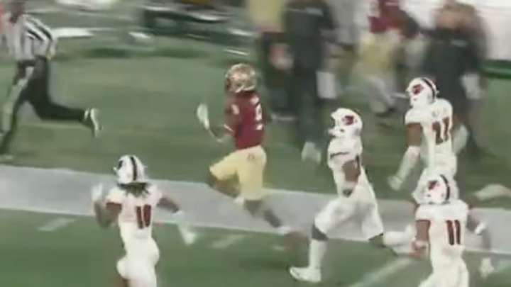 WATCH: Lawrance Toafili Scores First Touchdown Of 2023 ACC Championship