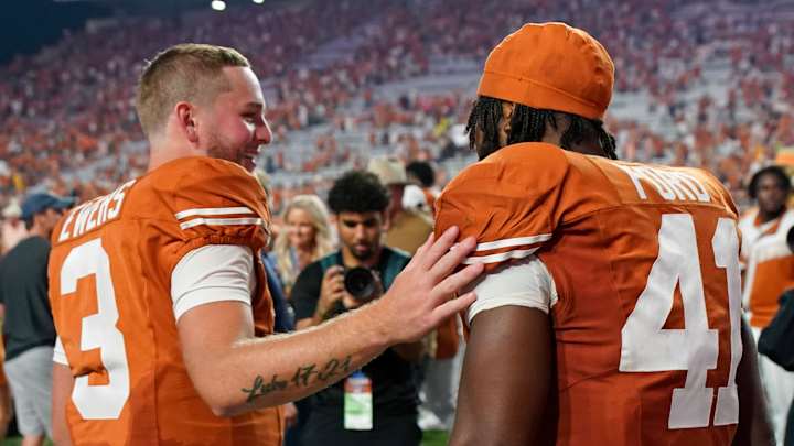 Texas Longhorns Earn No. 3 Seed in College Football Playoff, Quinn Ewers & Jaylan Ford React: 'Unreal!' Texas Longhorns Earn No. 3 Seed in College Football Playoff, Quinn Ewers & Jaylan Ford React: 'Unreal!'
