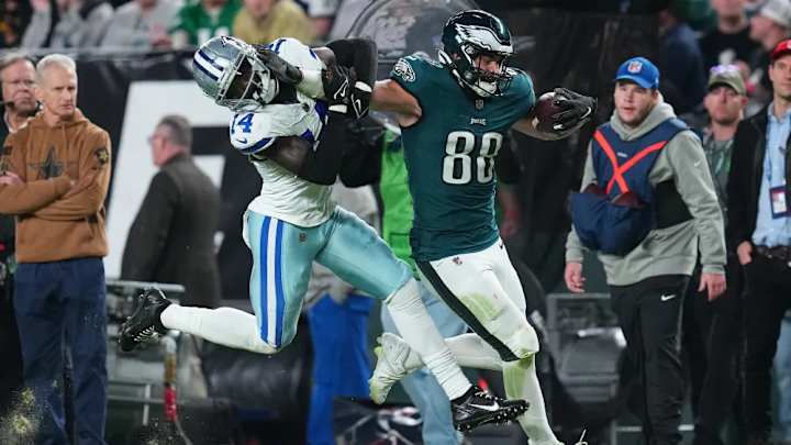 Philadelphia Eagles' Dallas Goedert - Who 'Hates The Cowboys!' Plans Return From Injury on 'Sunday Night Football'