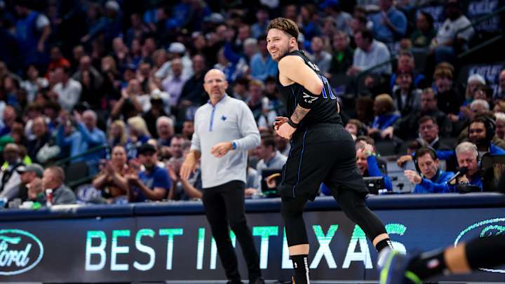 'Headband Luka' Dominates Utah Jazz; Dallas Mavs Up Big with Doncic's History-Making Triple-Double