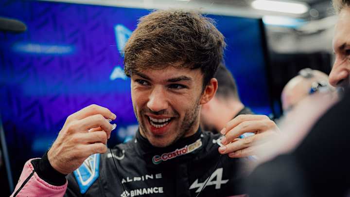 EXCLUSIVE: Pierre Gasly On Abu Dhabi Helmet Competition, Heartwarming Sir Jackie Stewart Moment, And 2024 Alpine