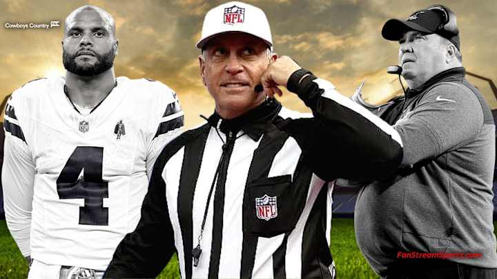 'The Undefeated Ref': Dallas Cowboys Get 'Pro-Eagles' Referees For 'Sunday Night Football' vs. Philadelphia