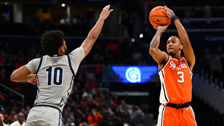 Syracuse Pulls Away in Second Half to Top Georgetown Syracuse Pulls Away in Second Half to Top Georgetown