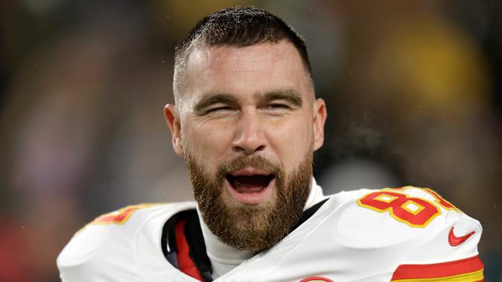 Fans Were Convinced Travis Kelce’s Pregame Outfit Was a Subtle Tribute to One of Taylor Swift’s Albums