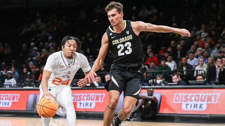 Colorado's Size Proves Too Much, Beats Miami 90-63 Colorado's Size Proves Too Much, Beats Miami 90-63