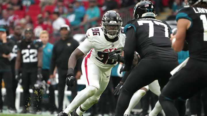 Falcons Rookie Zach Harrison 'Leaps & Bounds' Better After Breakout vs. Panthers
