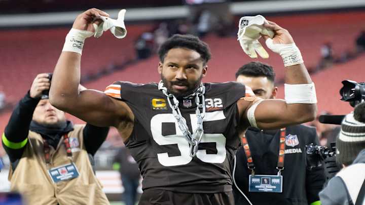 Myles Garrett Will Likely Be Fined for What He Said About ‘Horrific’ Refs After Browns’ Win