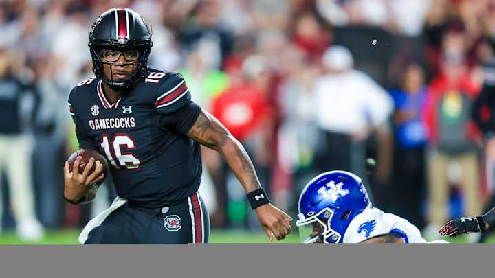 LaNorris Sellers Talks His Fit In Dowell Loggains' Offense LaNorris Sellers Talks His Fit In Dowell Loggains' Offense