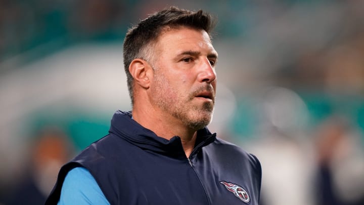 Here's What Mike Vrabel Said After Titans' Stunning Win Over Dolphins on Monday Night