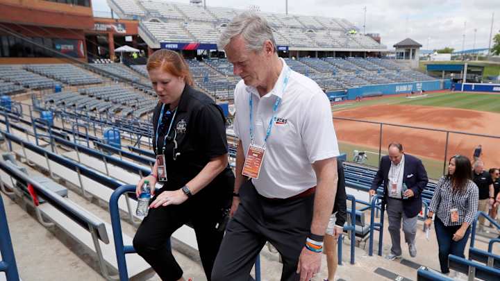 NCAA President Charlie Baker Pushing Plan to Spread the Wealth Among College Athletes