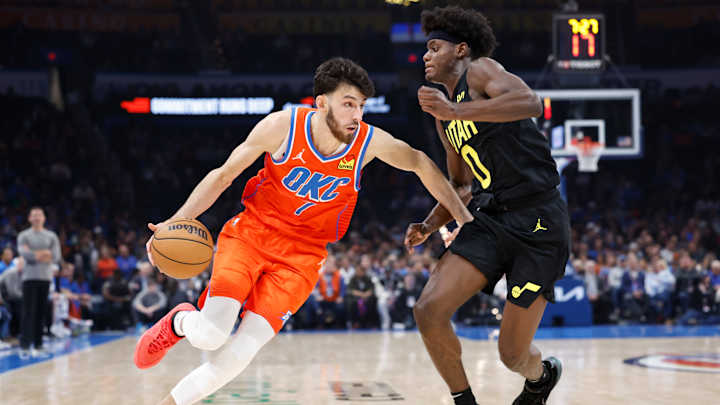 Thunder Starters Shine As Oklahoma City Blows Out Visiting Utah Jazz
