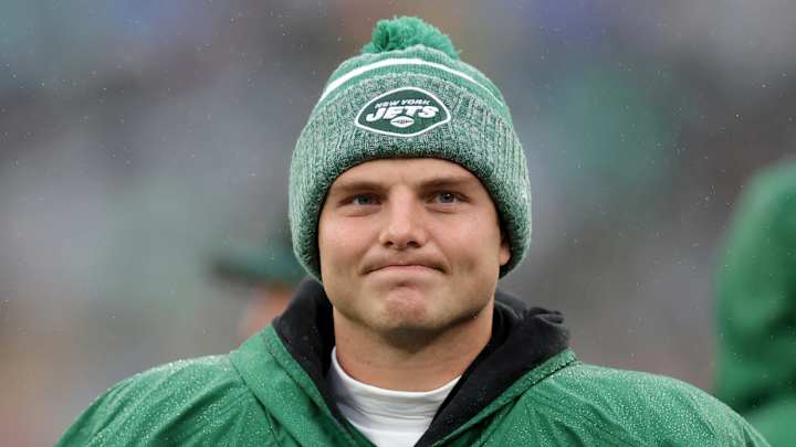 Jets’ Robert Saleh Won’t Address Report About Possible Zach Wilson Trade