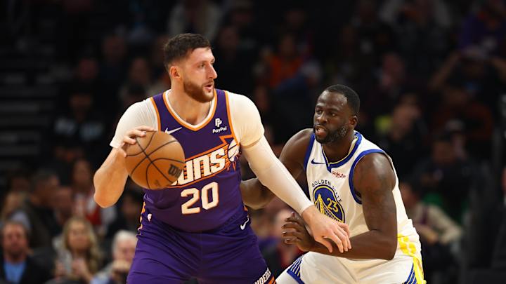 Jusuf Nurkic Reacts to Draymond Green Hitting Him in the Face Jusuf Nurkic Reacts to Draymond Green Hitting Him in the Face