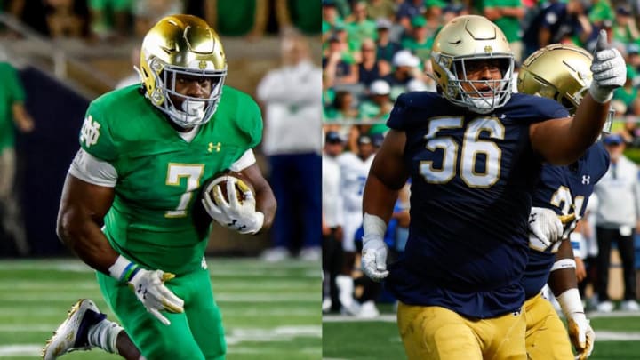 Howard Cross, Audric Estime Earn Sporting News All-American Honors Howard Cross, Audric Estime Earn Sporting News All-American Honors