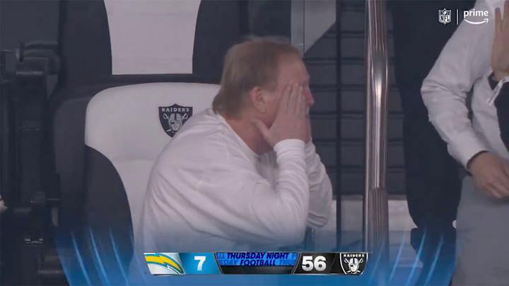Raiders’ One-Handed Pick-Six Left Owner Mark Davis Awestruck