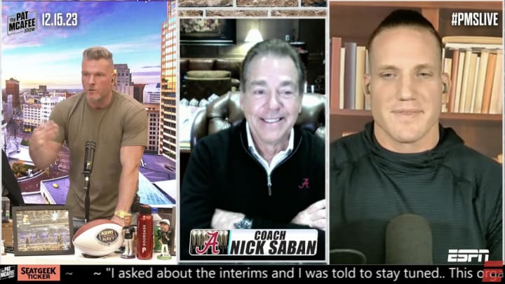 Nick Saban Details "The Process" Rose Bowl Prep Edition on The Pat McAfee Show