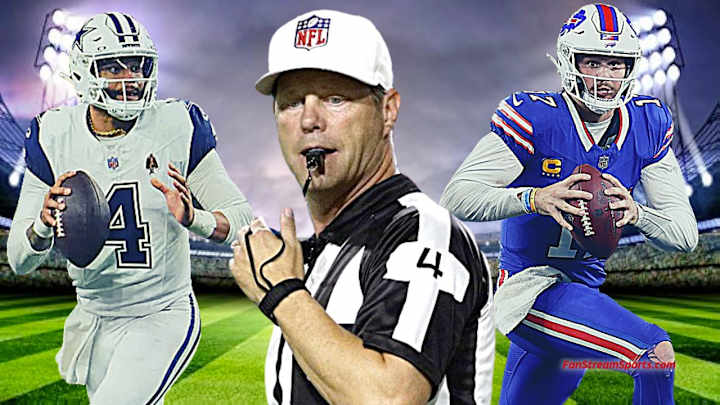 Dallas at Bills Draws 'Pro-Cowboys' Referees For Week 15 Matchup