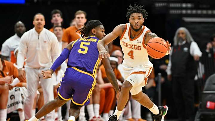 No. 19 Texas Longhorns Top LSU Tigers in Houston as Dylan Disu Returns