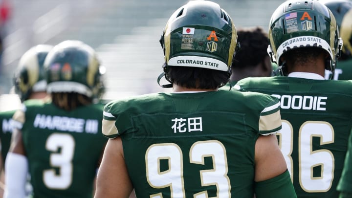 Colorado State Awards Football Scholarship to Sumo Wrestler Hidetora Hanada Colorado State Awards Football Scholarship to Sumo Wrestler Hidetora Hanada
