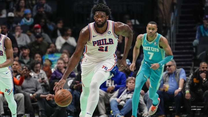 Joel Embiid Surpasses Personal Scoring Record vs. Hornets