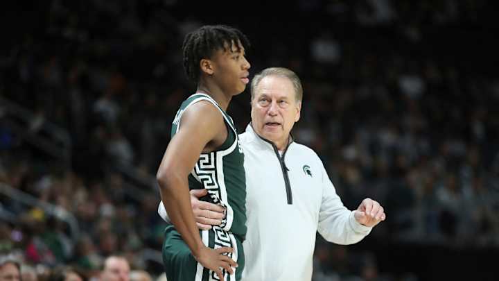 Tom Izzo Was All Smiles After Michigan State Crushed No. 6 Baylor Tom Izzo Was All Smiles After Michigan State Crushed No. 6 Baylor