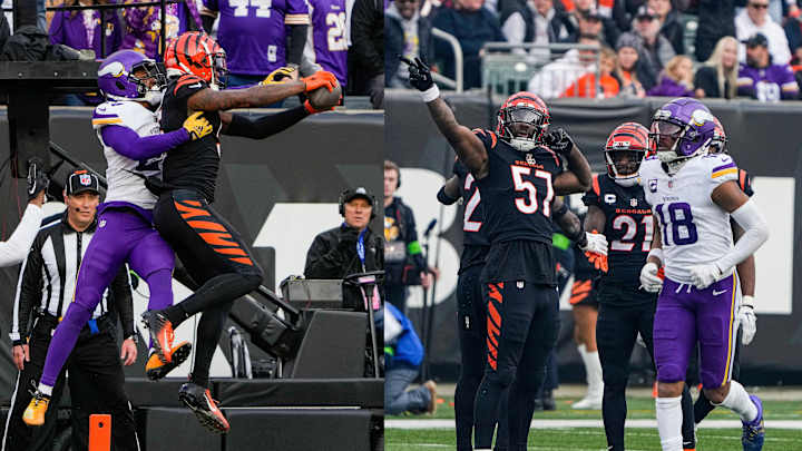 Watch: Justin Jefferson Tells Tee Higgins He's 'Crazy' For Overtime-Forcing Touchdown Against Vikings Watch: Justin Jefferson Tells Tee Higgins He's 'Crazy' For Overtime-Forcing Touchdown Against Vikings