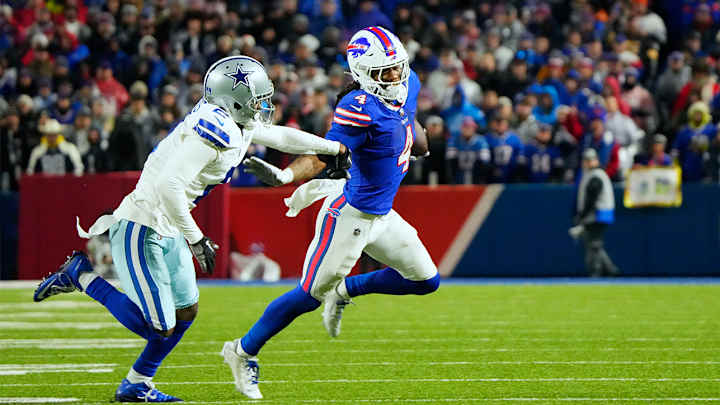 Bills' James Cook Had a Three-Word Message After Dominant Game vs. Cowboys Bills' James Cook Had a Three-Word Message After Dominant Game vs. Cowboys