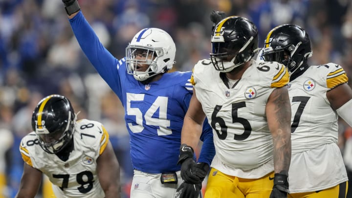 Colts' Dayo Odeyingbo Flashes Star Potential vs. Steelers: Film Colts' Dayo Odeyingbo Flashes Star Potential vs. Steelers: Film