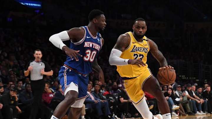 New York Knicks at Los Angeles Lakers Preview: How, Who to Watch Against LeBron James and Co.