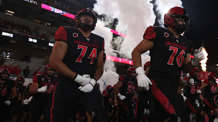 Former San Diego State OL Commits To Washington Former San Diego State OL Commits To Washington
