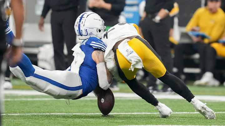 Steelers Defender Suspended for Brutal Hit on Colts Superstar