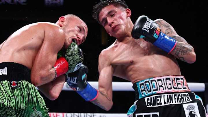 WBO Flyweight Champ Jesse Rodriguez Defeated Sunny Edwards In The Ninth-round.