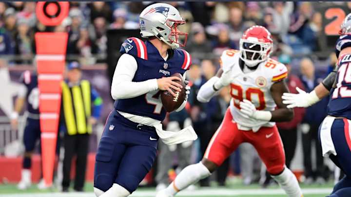 Half-Time: New England Patriots, Bailey Zappe Fading at Finish