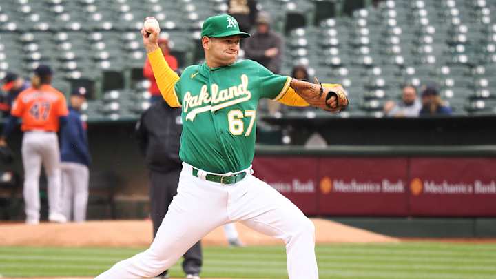 Former A's Reliever Signs Two-Year Deal with Tampa Bay Rays Former A's Reliever Signs Two-Year Deal with Tampa Bay Rays