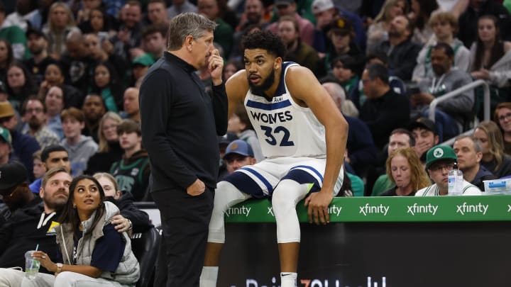 Chris Finch 'proud' of Karl-Anthony Towns' 'small, winning plays'