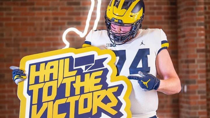 Early Signing Day: Luke Hamilton Signs With Michigan Football