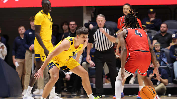West Virginia's Starting Five vs. Toledo