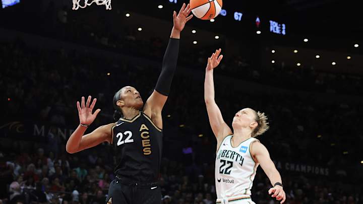 She’s Baaaaad: A’ja Wilson Entered the WNBA GOAT Conversation in 2023 She’s Baaaaad: A’ja Wilson Entered the WNBA GOAT Conversation in 2023
