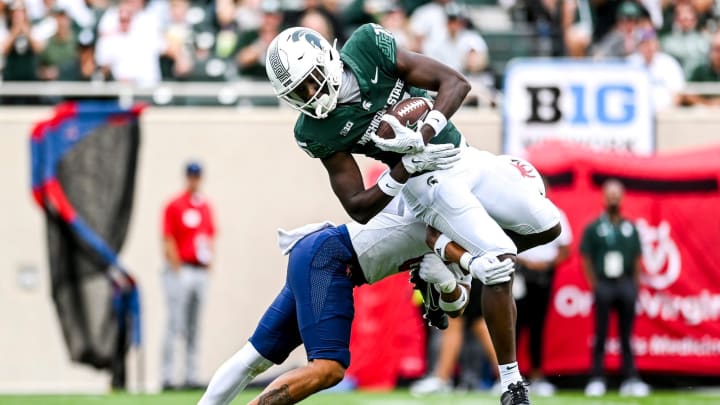 Two Michigan State WRs Returning For 2024 Season Two Michigan State WRs Returning For 2024 Season