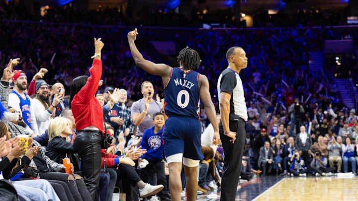 76ers News: Joel Embiid Shines Light on Tyrese Maxey Following Win vs. T-Wolves 76ers News: Joel Embiid Shines Light on Tyrese Maxey Following Win vs. T-Wolves