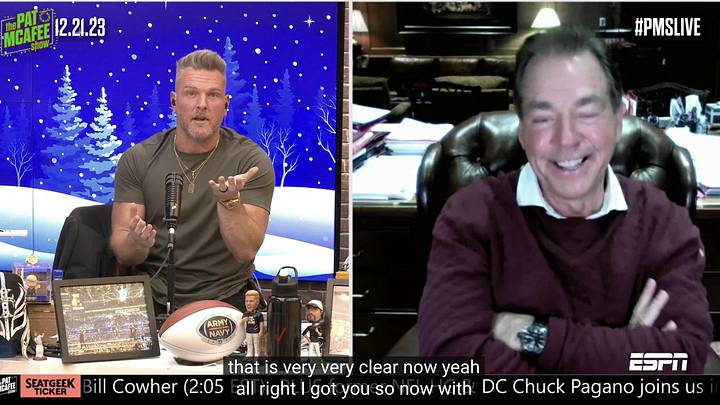 Nick Saban Dissects Logistics of Signing Date with Pat McAfee