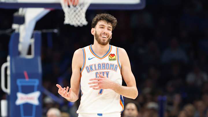 Chet Holmgren Surprised Even Himself With Astounding Self Alley-Oop in Thunder-Clippers