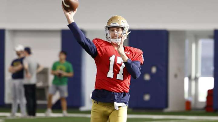 Marcus Freeman, Notre Dame Teammates Share Thoughts On CJ Carr