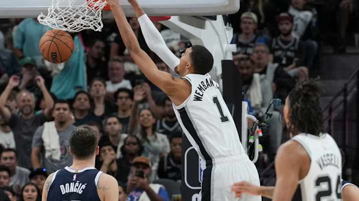 BREAKING: Victor Wembanyama OUT vs. Mavs After Warm-Up Injury