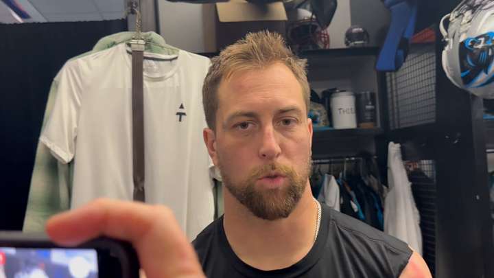 WATCH: Adam Thielen Green Bay Postgame